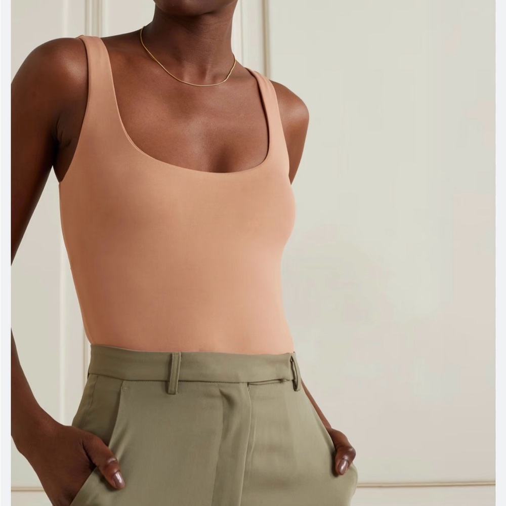 Alix NYC Revolve Mott bodysuit in Latte xs pink